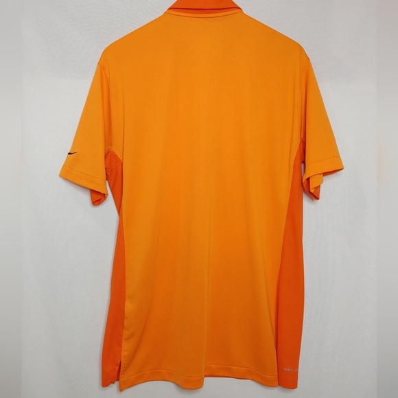 Nike Dri Fit NFL Denver Broncos Golf Polo Orange Large L 836669-827 - Picture 3 of 10